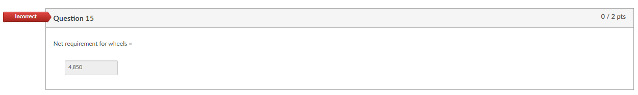 3. Prepare an MRP. Mowmaster is Lawn Kings most