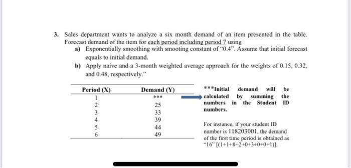 the first demand is 15, please solve on paper, 3.