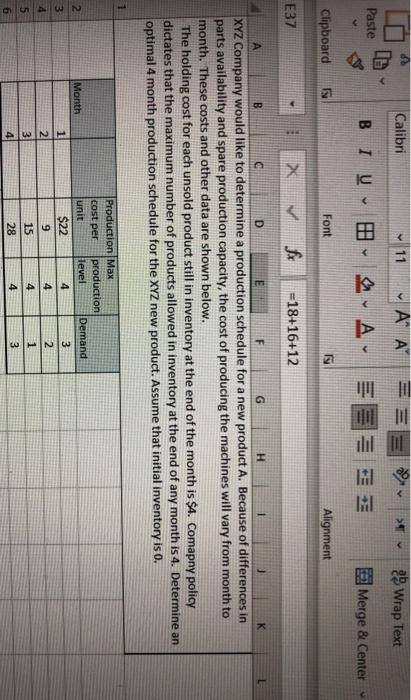 A company needs to determine the optimal