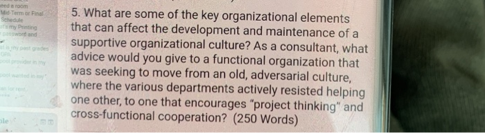 2. Contrast between organizational objectives and