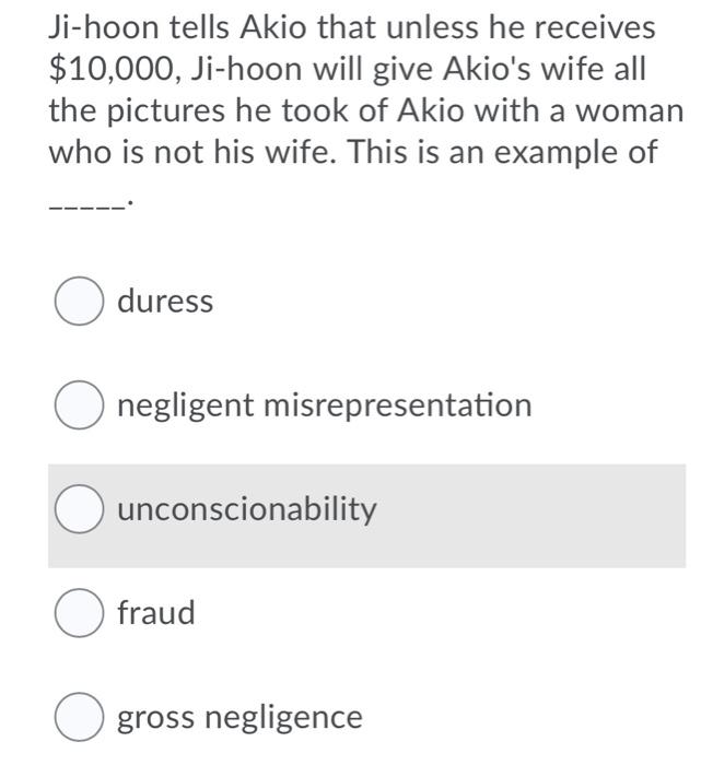 This is a business law question PLEASE I really