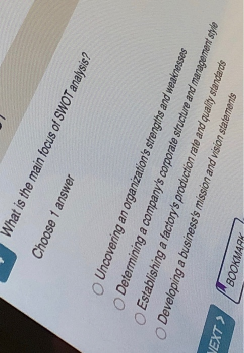 2 C1 Choose 1 answer What is the last step in