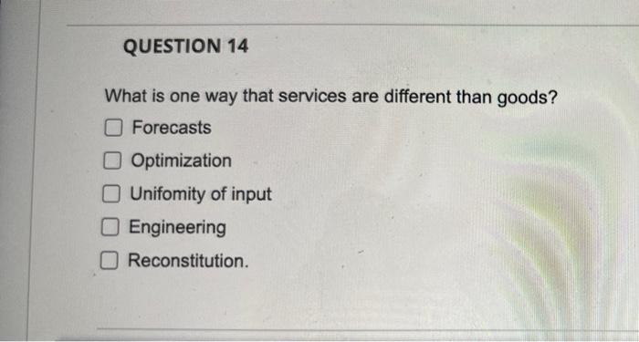 QUESTION 13 The type of processing system which
