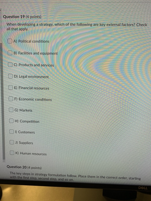 Question 15 (4 points) Medium range forecasts are