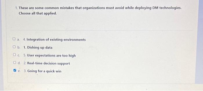 1. These are some common mistakes that