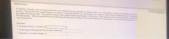 QUESTION A company candy process is my Our poets