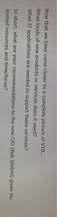 Now that we have come closer to a complete