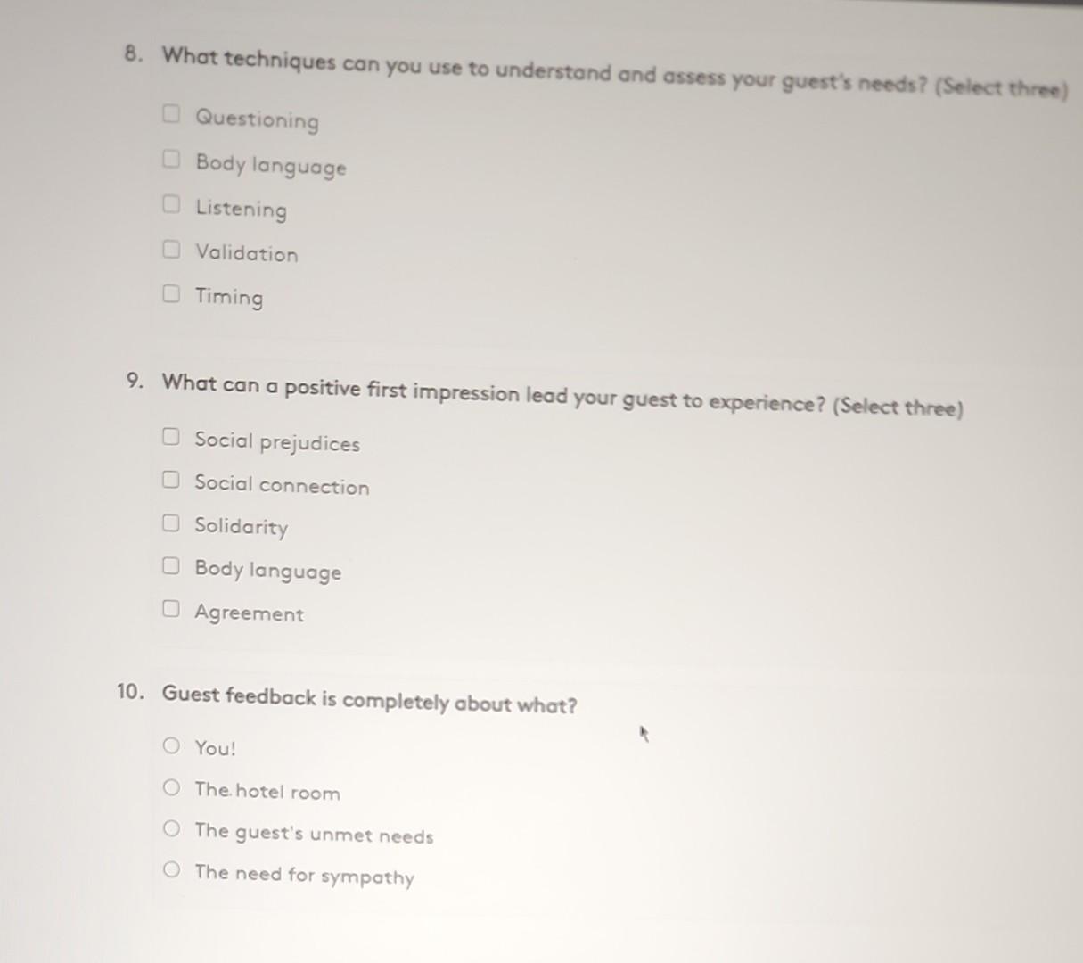 8. What techniques can you use to understand and