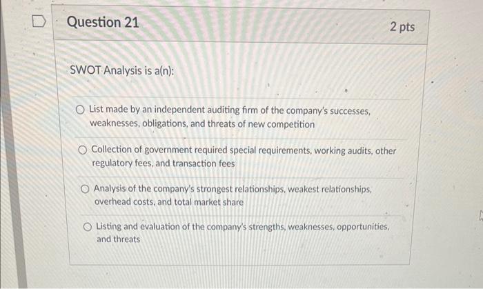 21-31 answer all please. you will be my hero!