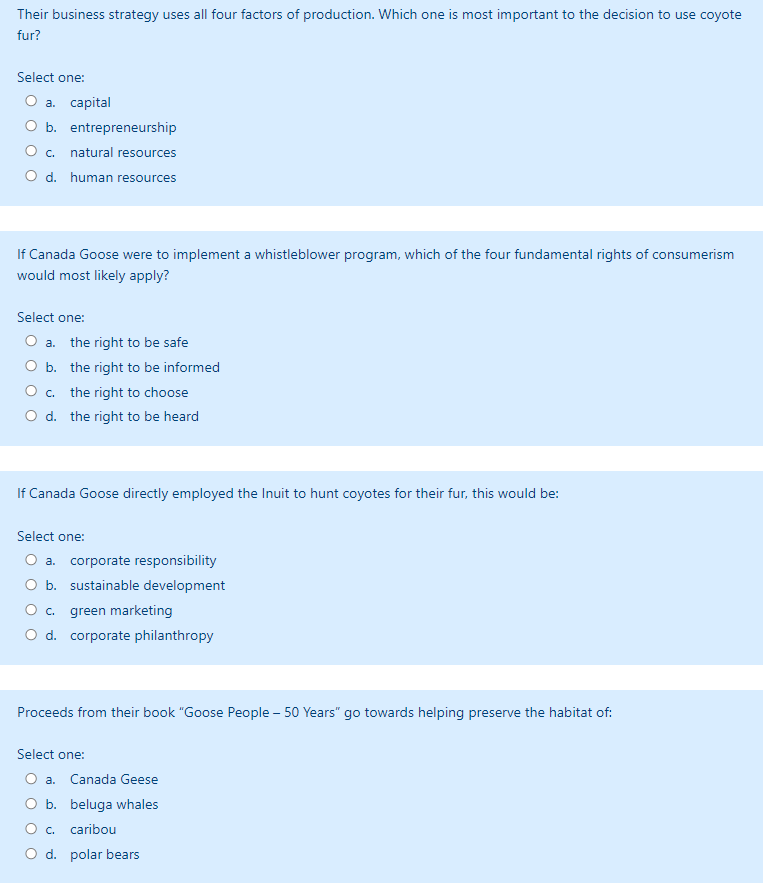 Canada Goose's brand mantra is 