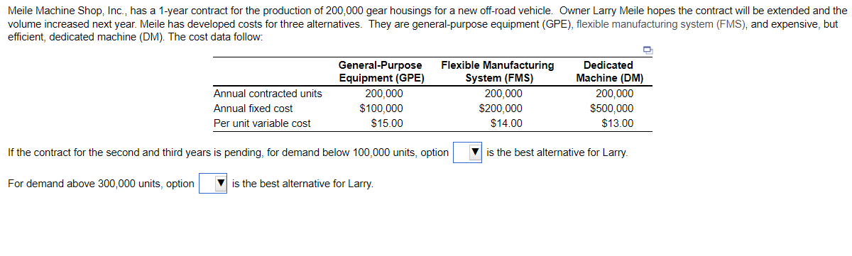 1-If the contract for the second and third years
