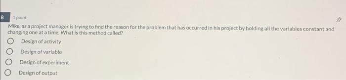 6 1 point Akshay Dhawan, a project manager is