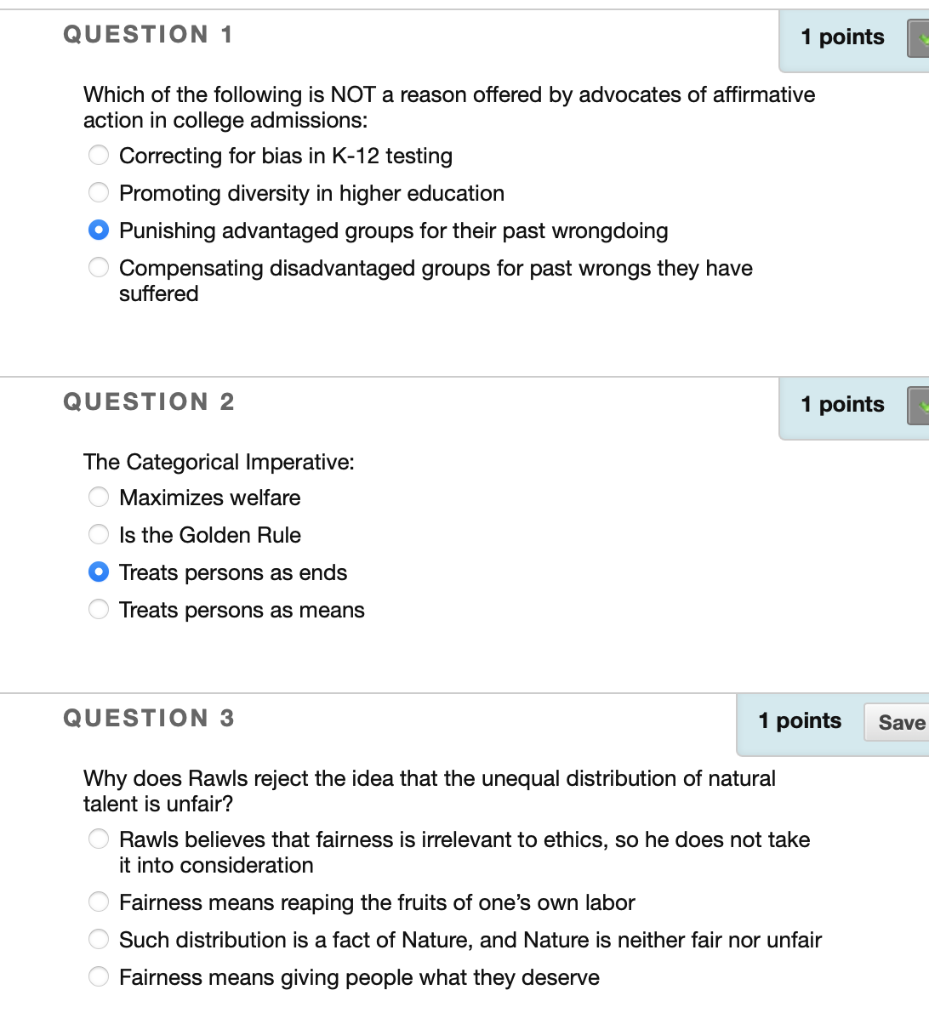 Please answer more than one question for thumbs