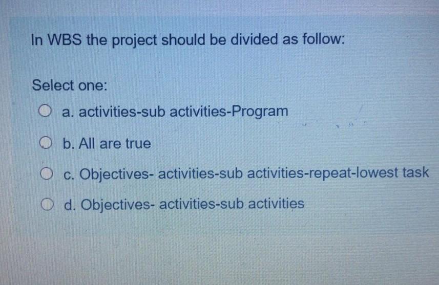 The control system which happen after the project