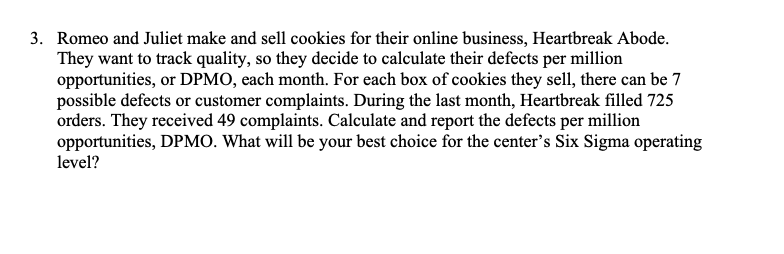 Sigma Level (Standard Deviations Above the Mean)