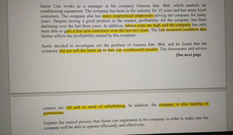 control process 1.measuring actual performance