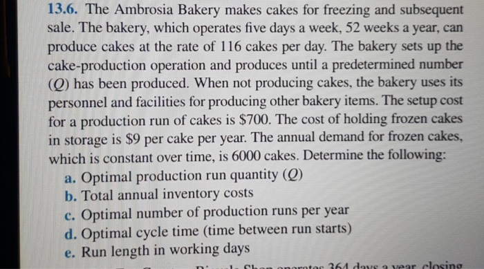 please help to solve these problems... 13.6. The