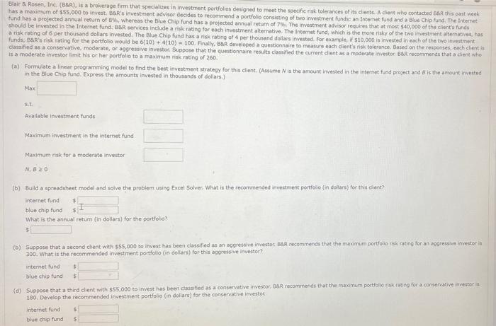 Blair & Rosen, Inc. (BBR), is a brokerage firm