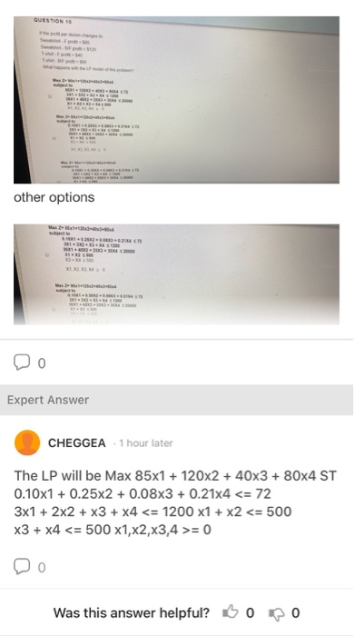 needed info lp for problem the first picture is