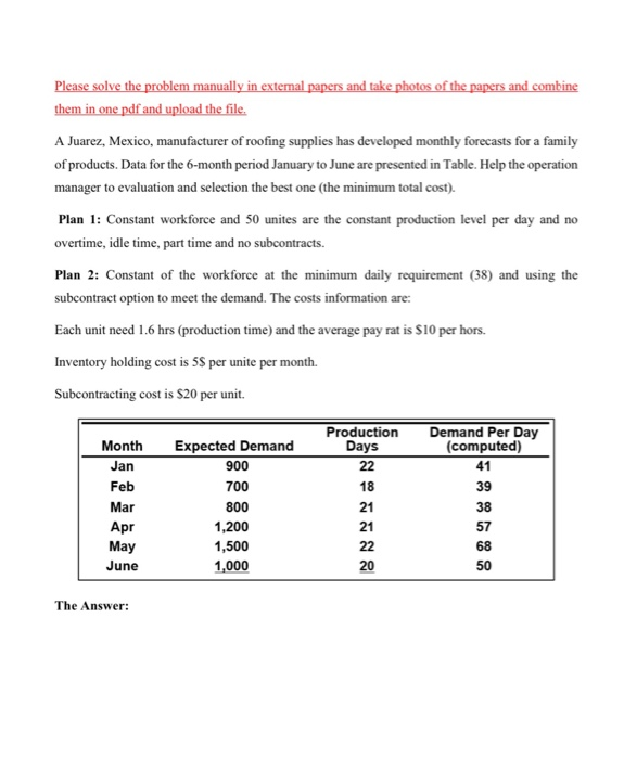 Please solve the problem manually in external