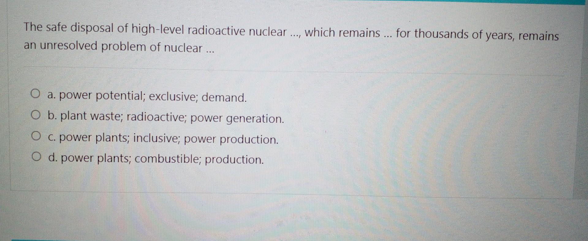 Whether there are any objections against the