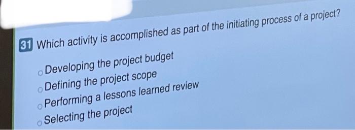 20 A general contractor is managing a