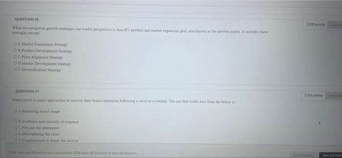 help asap pls QUESTION 26 When we categorize