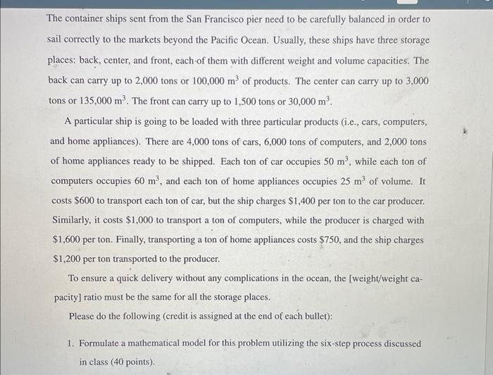 use excel to show the problem and sensitivity