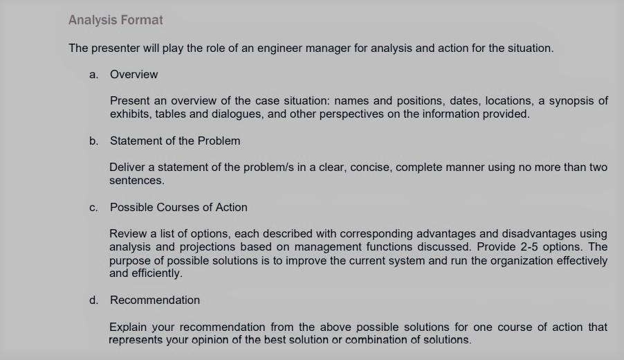 Case Study Planning Case 3. MOTORBUS COMPANY: Que