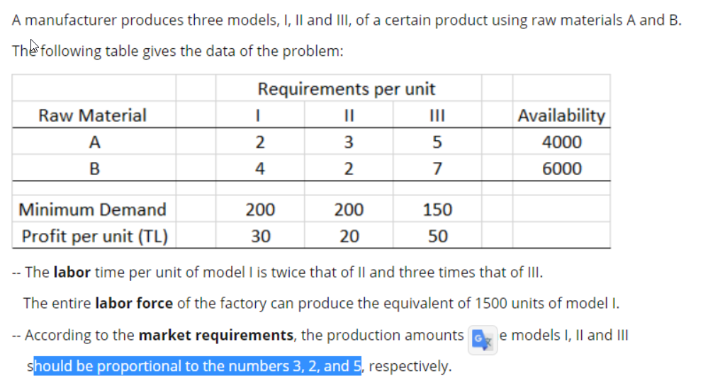 What is the objective function? What is the