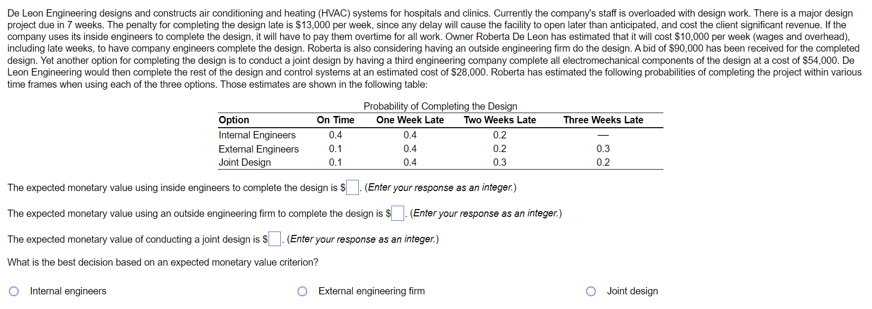 De Leon Engineering designs and constructs air