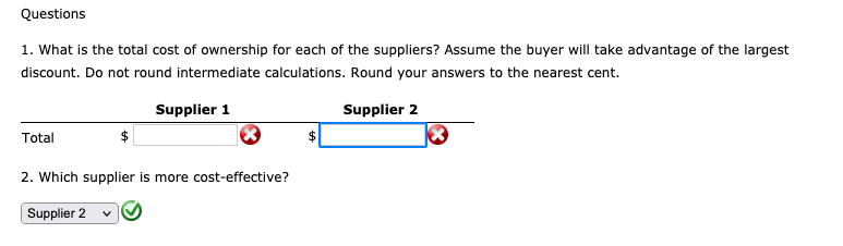PLEASE PROVIDE EXCEL FORMULAS Excel Online