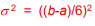a= The optimistic completion time estimate. m=
