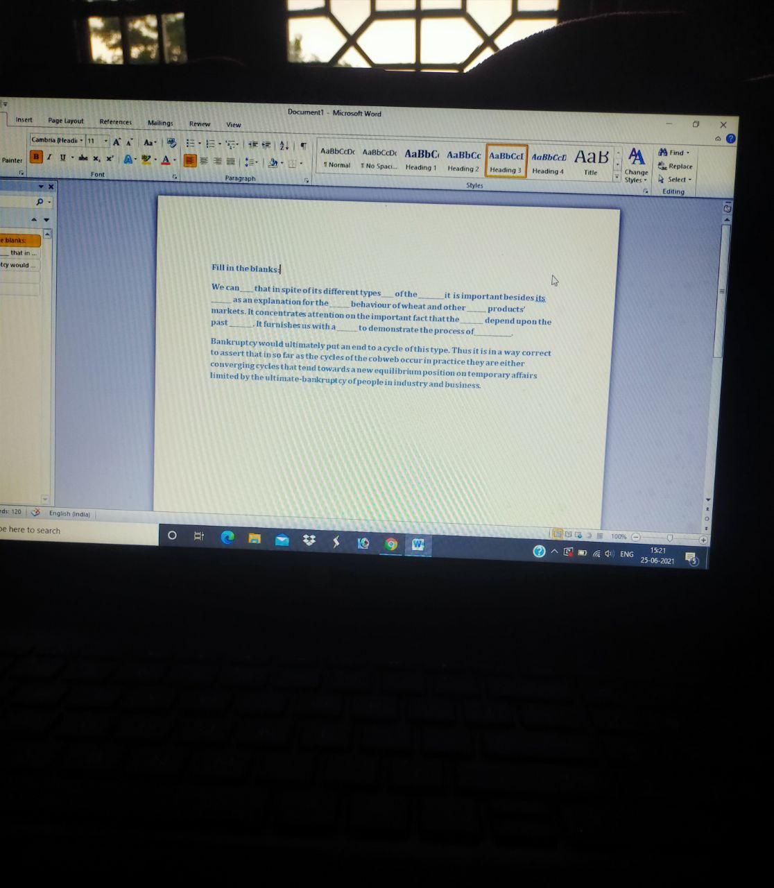 Document1 - Microsoft Word Insert Page Layout