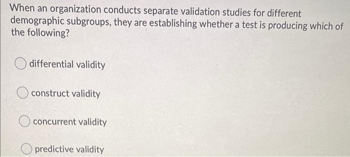 Which of the following is the first step in the