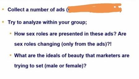 Global ads Collect a number of ads Try to analyze