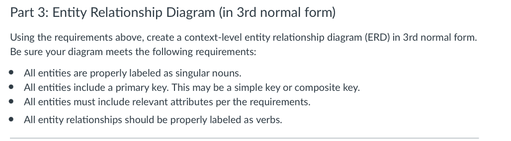 Requirements . The system shall allow students to