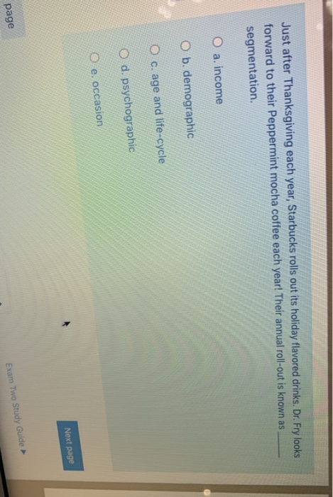 Just after Thanksgiving each year, Starbucks