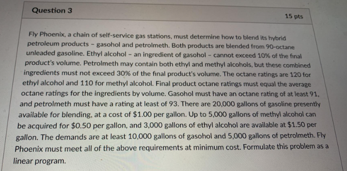Fly Phoenix, a chain of self-service gas