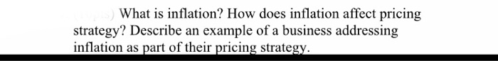 What is inflation? How does inflation affect
