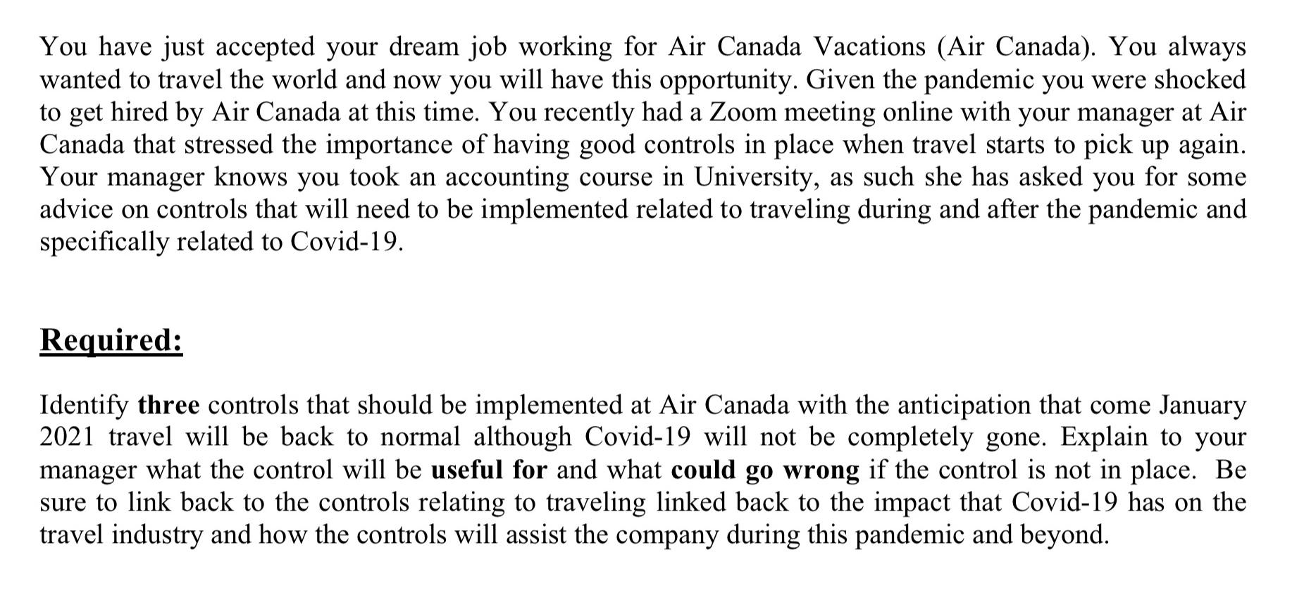 You have just accepted your dream job working for