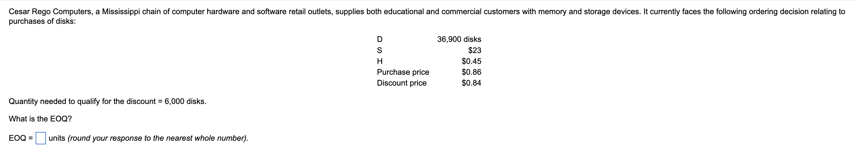 Cesar Rego Computers, a Mississippi chain of