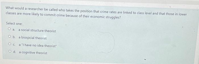 What would a researcher be called who takes the