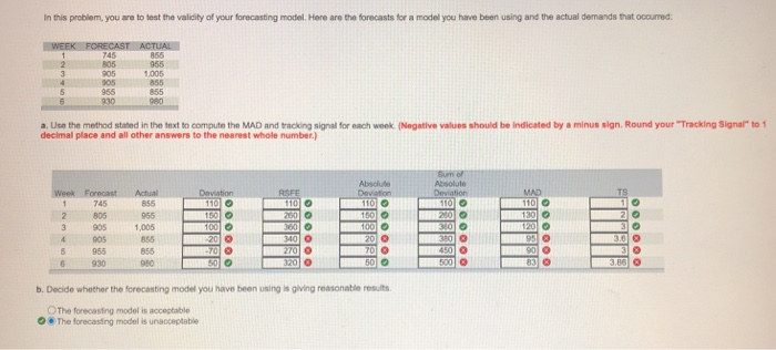 In this problem, you are to test the validity of