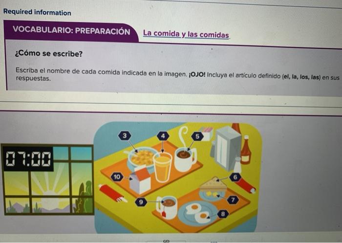 THIS IS A SPANISH SUBJECT (there is no spanish