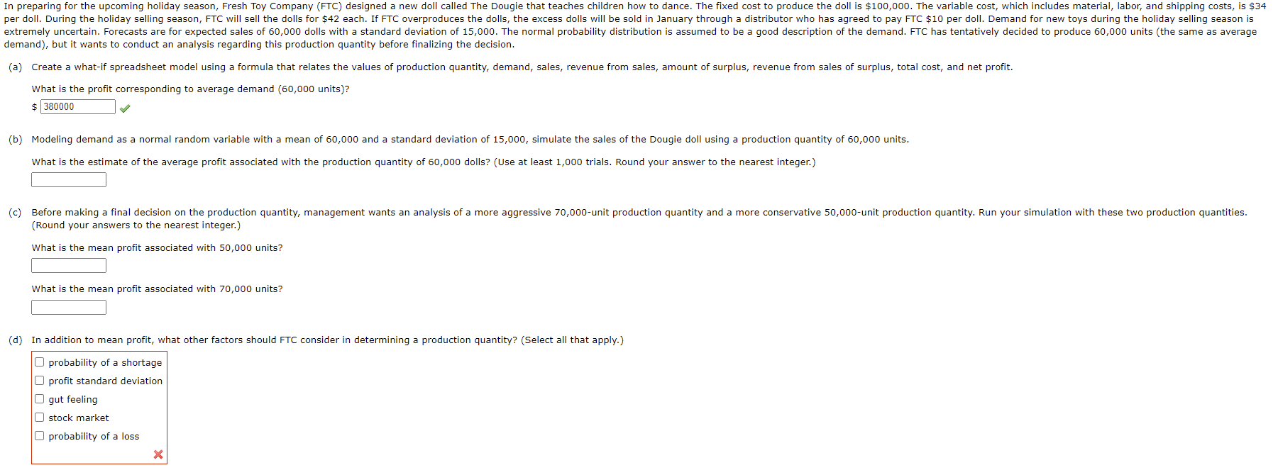 In preparing for the upcoming holiday season,