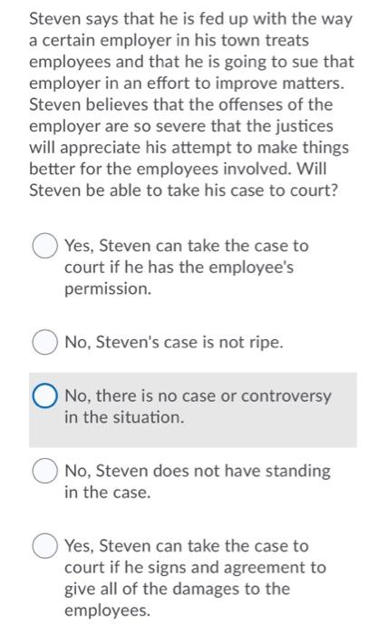 This is a business law question PLEASE I really