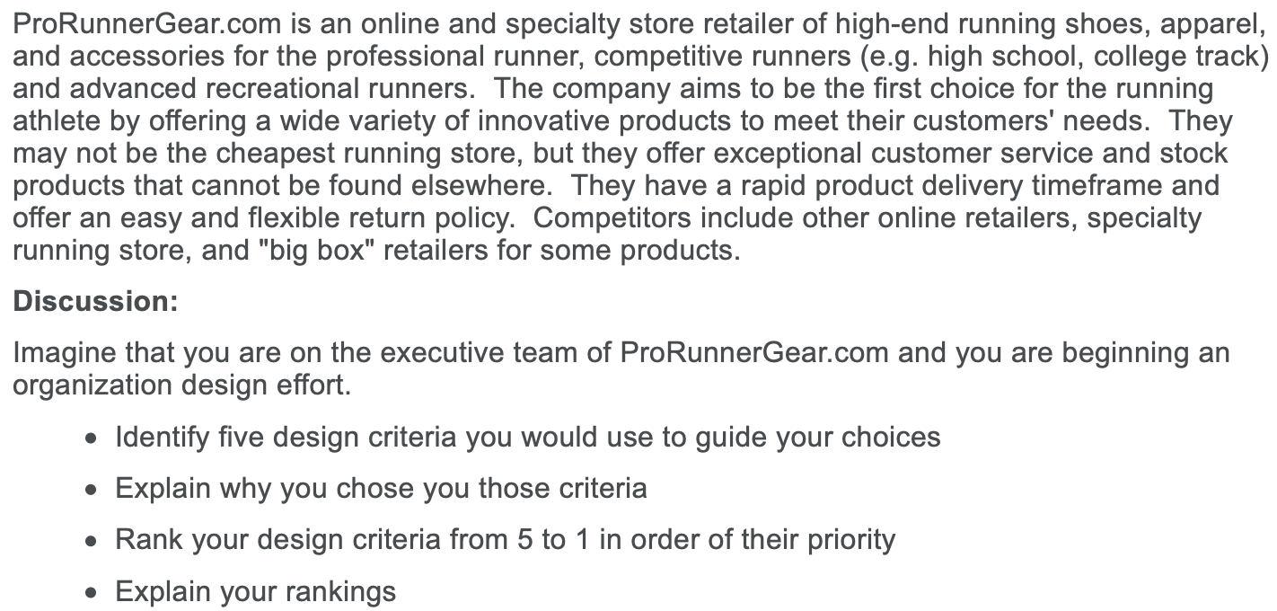 ProRunnerGear.com is an online and specialty