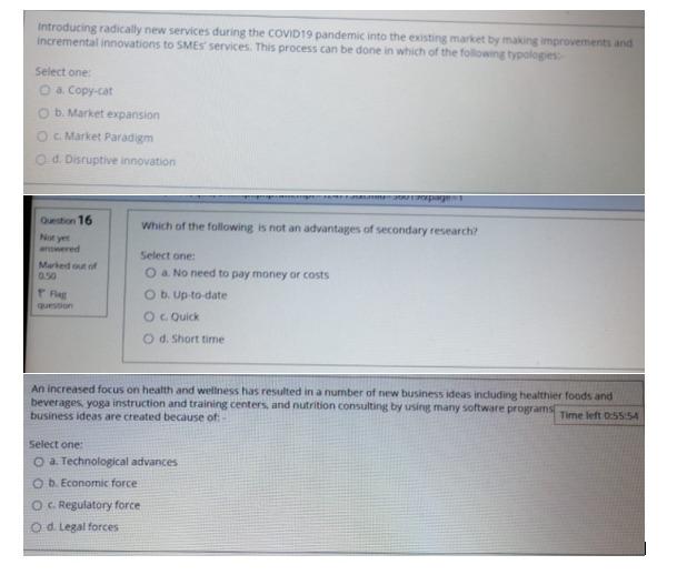 Entrepreneurship Introducing radically new