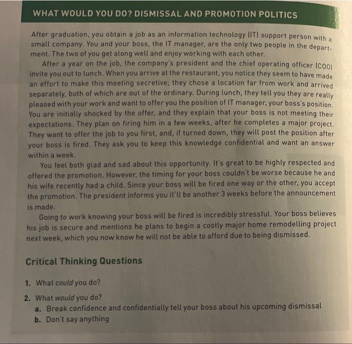 Do include explanation of why you would take the